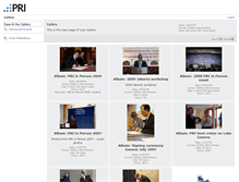 Tablet Screenshot of photos.unpri.org